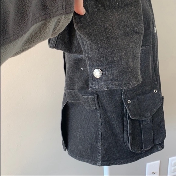 Lauren Jeans Co Denim Button Up Jacket - Picture 6 of 12